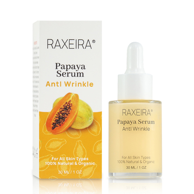 Flüssige Papaya-organisches Gesichts-Serum mit Hyaluronsäure-Antifalte