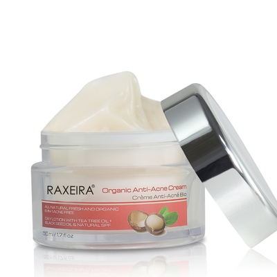 Die Hautpflege-Gesichts-Creme-Macadamia-Samen-Jojobaöl-Hautpflege-Reinigung MSDS 50ml Exfoliate