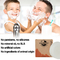 Reines organisches Gesichts-Reinigungskörperpflege-Haut der Seifen-ISO22716, die Rasierseife weiß wird