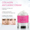 Hautpflege-Gesichts-Creme-Kollagen-anti- alternde tägliche Gesichtsfeuchtigkeitscreme MSDS weibliches