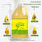 Reine natürliche organische handgemachte Seifen-Papaya-Glyzerin-Olive Fragranceless Mild Castile Liquid-Seife