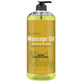 100% Natural Skin Care Massage Oil ,  Relaxing Essential Oils For Massage 