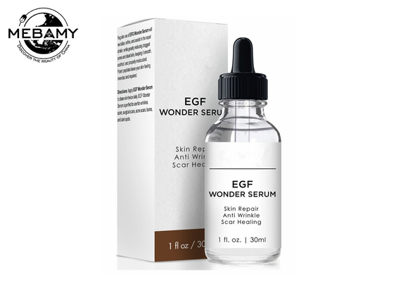 Die Haut, die EGF-Gesichts-Serum-starke Peptide glatt macht, verringern Narben-Brand-dunkle Flecke
