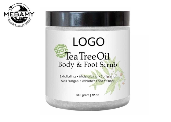 Tee-Baum alles natürliche reine Salz des Toten Meers des Körperpeelings-100% für das Töten des Fuß-Pilzes