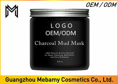 100% alle natürliche Hautpflege-Gesichtsmaske, Aktivkohle-Mitesser-Entferner-Maske