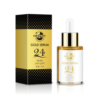 24k Gold Foil Organic Face Serum Anti Aging For Combination Skin