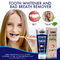 Natürliche Holzkohlen-Zahnpasta des strengen Vegetariers für Mundgeruch-Zahn-Fleckenentfernung und das Weiß werden